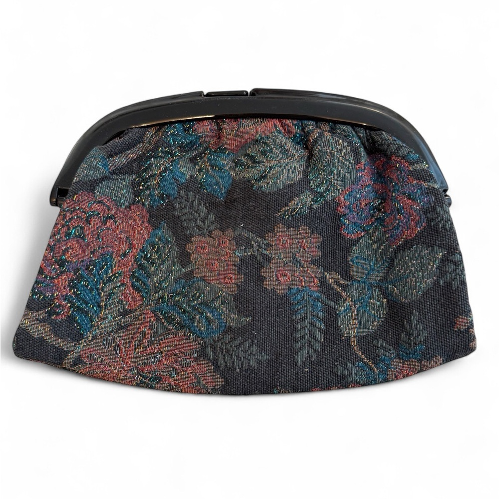 SOLD Gorgeous Vintage Brocade Clutch Made In Italy